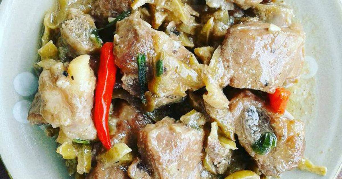 Sườn non kho khế