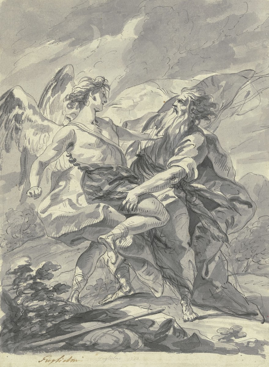 Jakob ringt mit dem Engel 1760