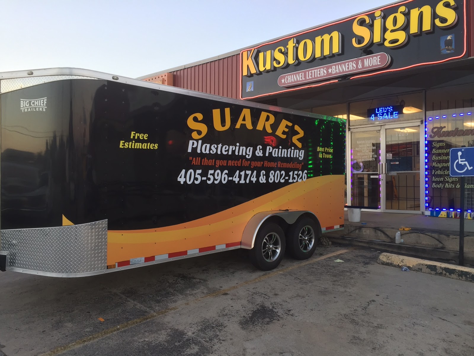 Fleet Vehicle Lettering Services - Professional Vehicle Branding in Oklahoma