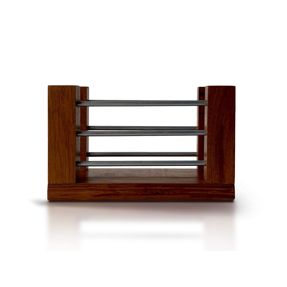 Servilletero de madera Rasalo™ color natural 