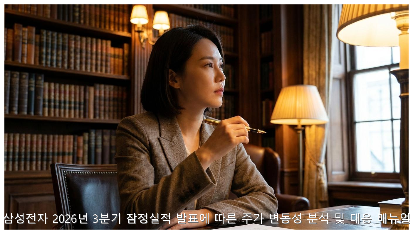 삼성전자 2026년 실적 발표 후 주가 대응 매뉴얼 핵심 안내 및 분석 인포그래픽 (6)
