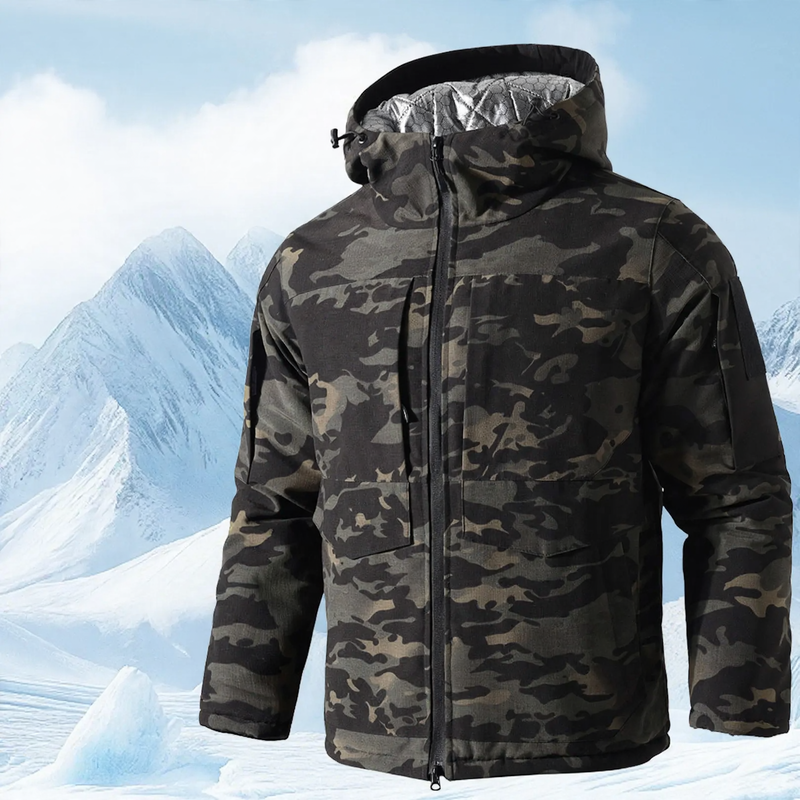 Tactical Men's Winter Jacket, M65 Style, Water Repellent