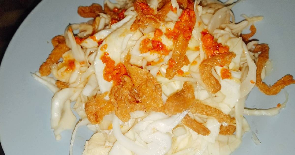 Gỏi bắp cải tự chế🤤