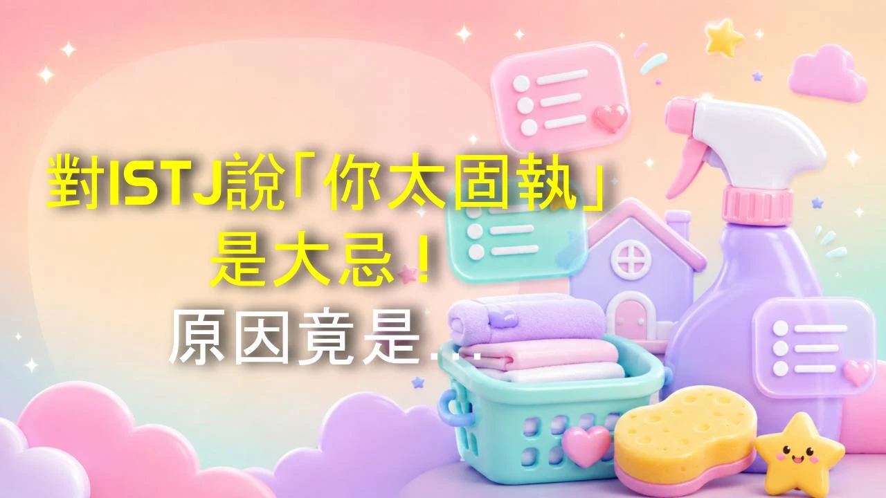 對ISTJ說「你太固執」是大忌！原因竟是…