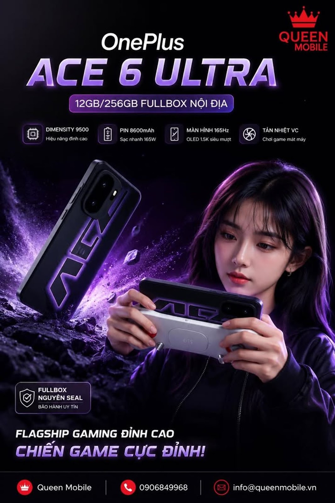OnePlus ACE 6 Ultra 12 GB/256 GB FullBox Inland China 

OnePlus Ace 6 Ultra...