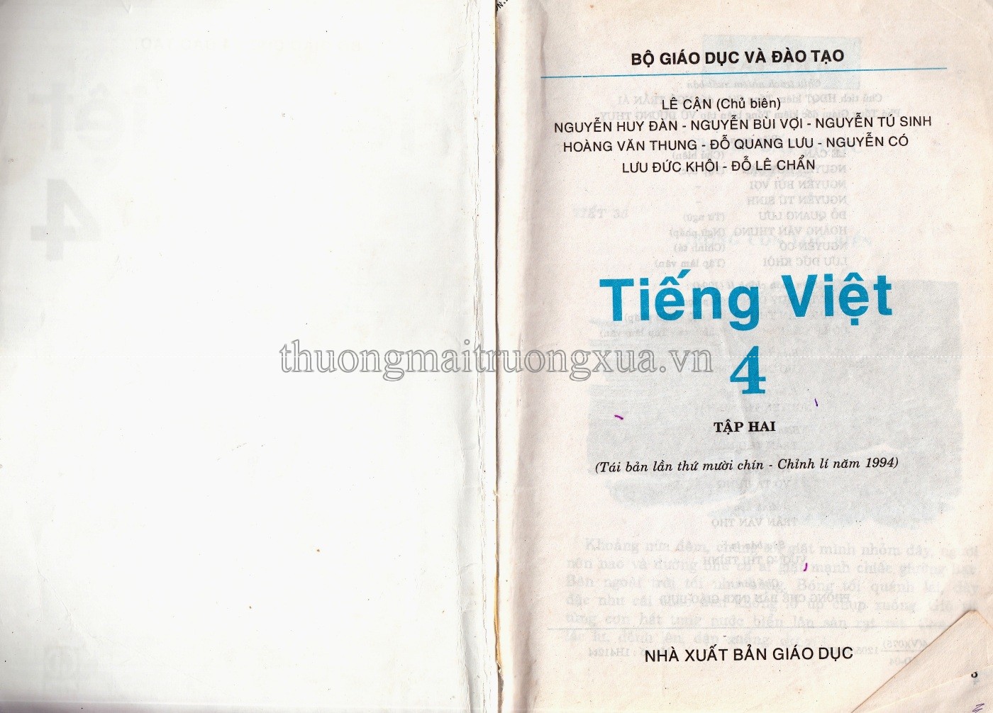Tiếng Việt 4 (tập 2 2003) - Trang 2