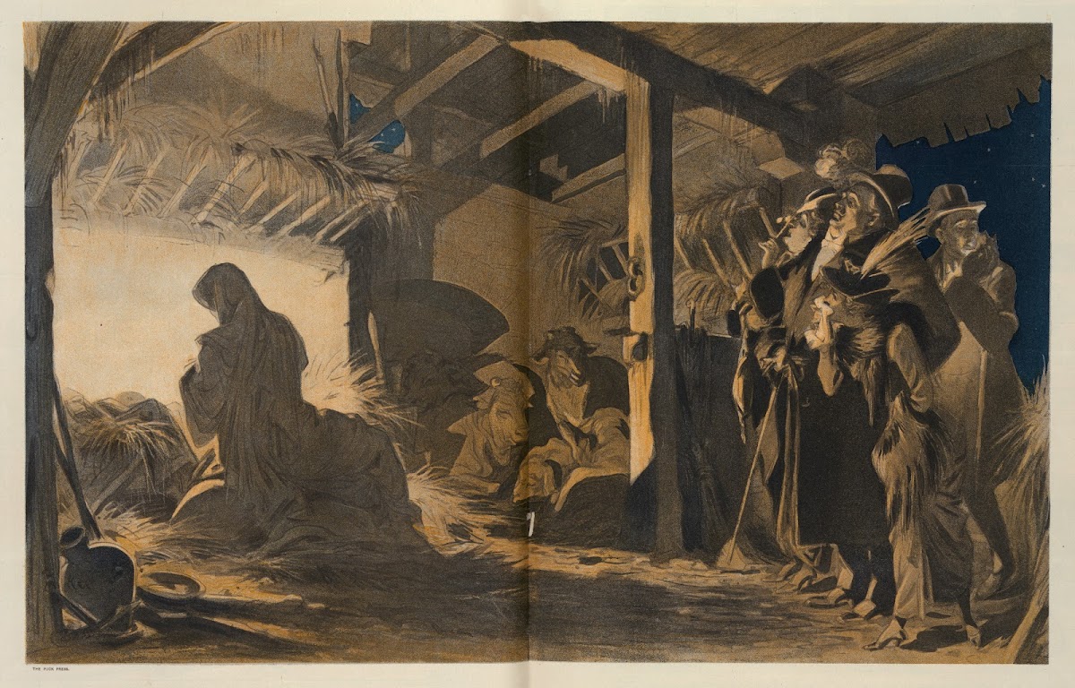 The slumming party at Bethlehem 1913