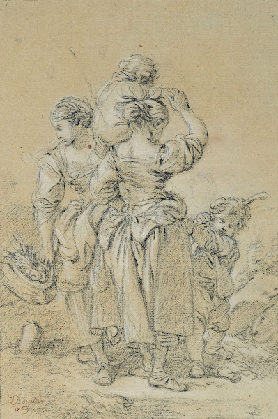 Deux femmes et deux enfants 1769