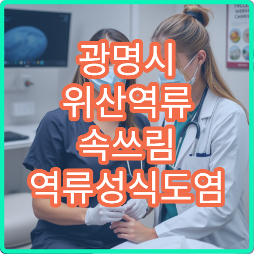 광명시 위산역류 속쓰림 역류성식도염 소화기내과 약물치료 병원 추천