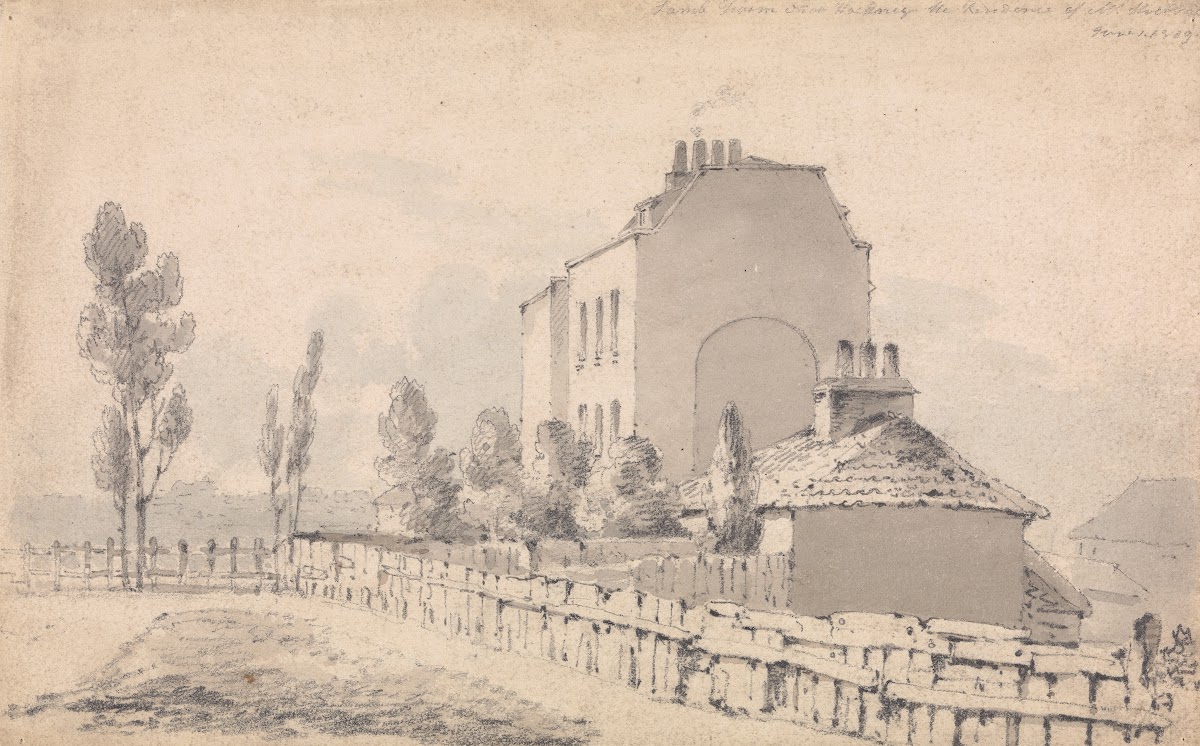 Lamb Farm near Hackney the Residence of Hick Richmond Road 1809