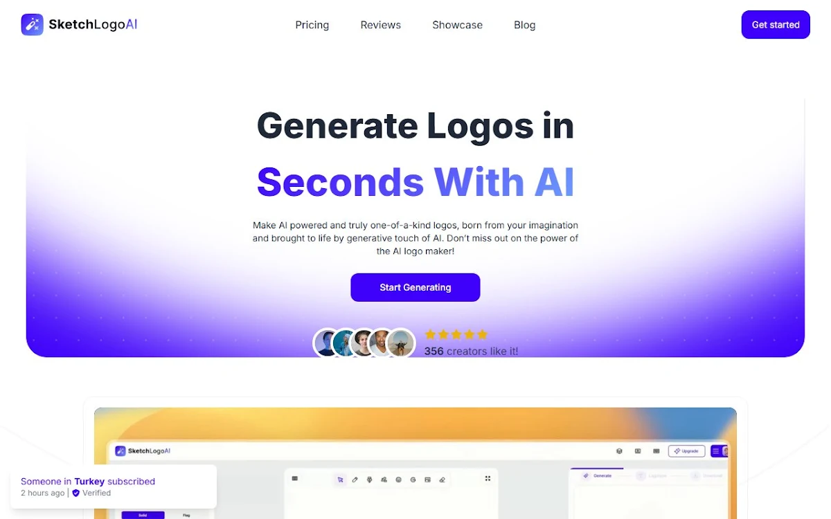 Captura de Sketch Logo AI
