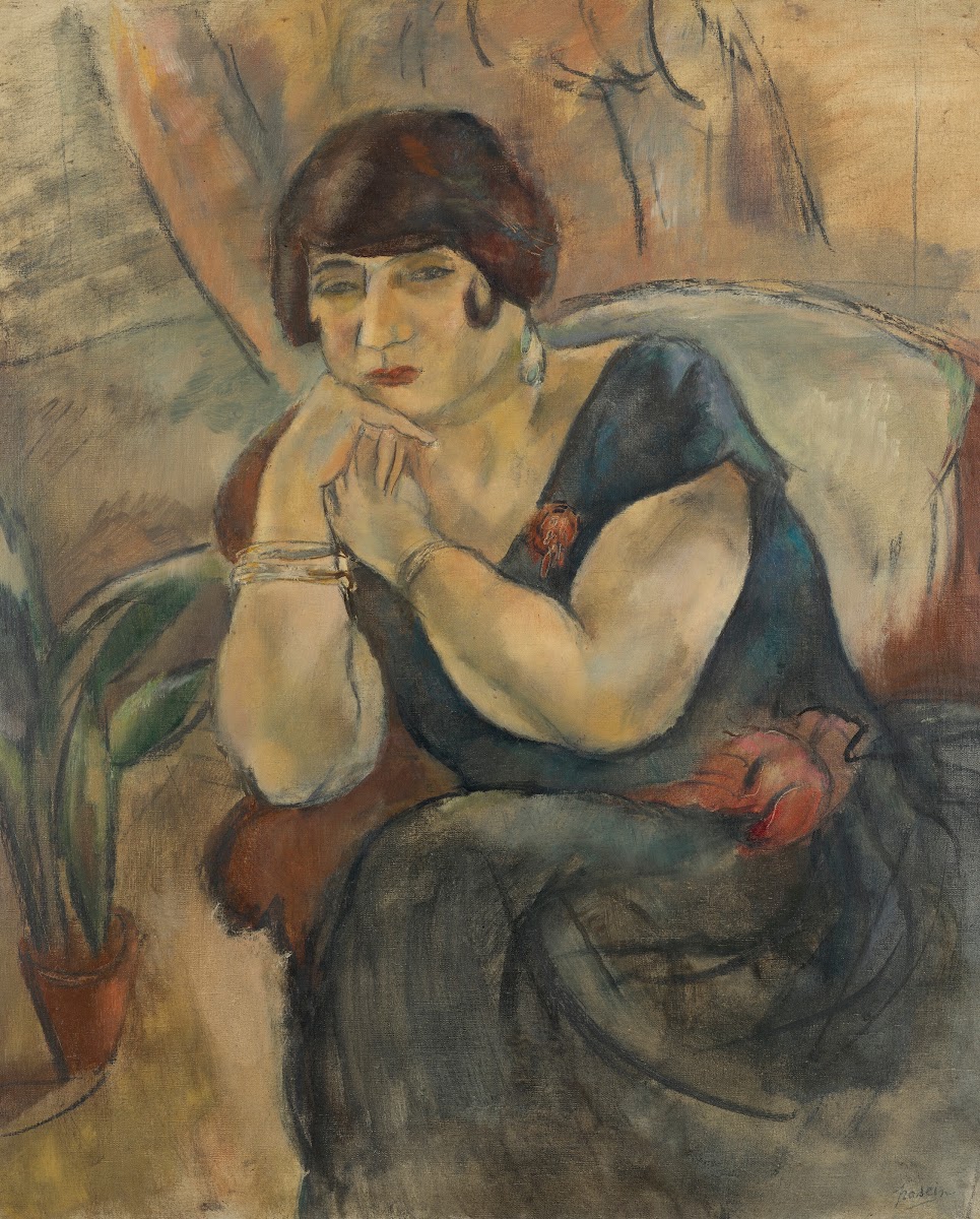 Portrait de Madame Jeanne Salmon 1925