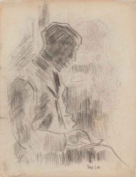 Man Writing 1880 1883