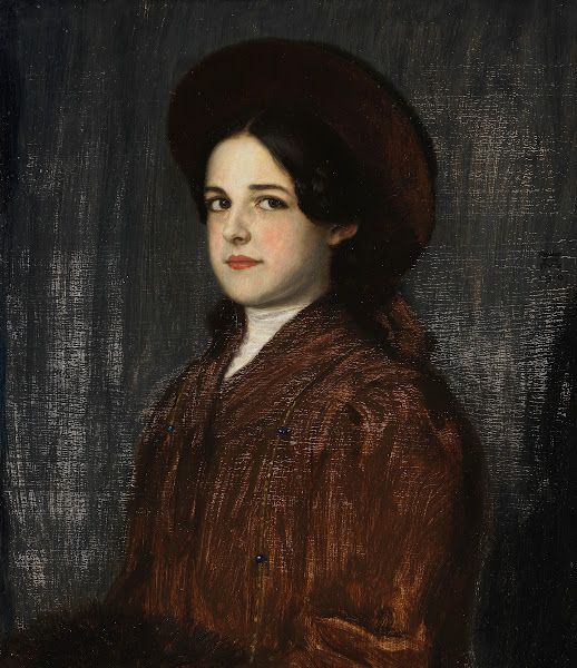 Porträt der Mary Stuck 1910