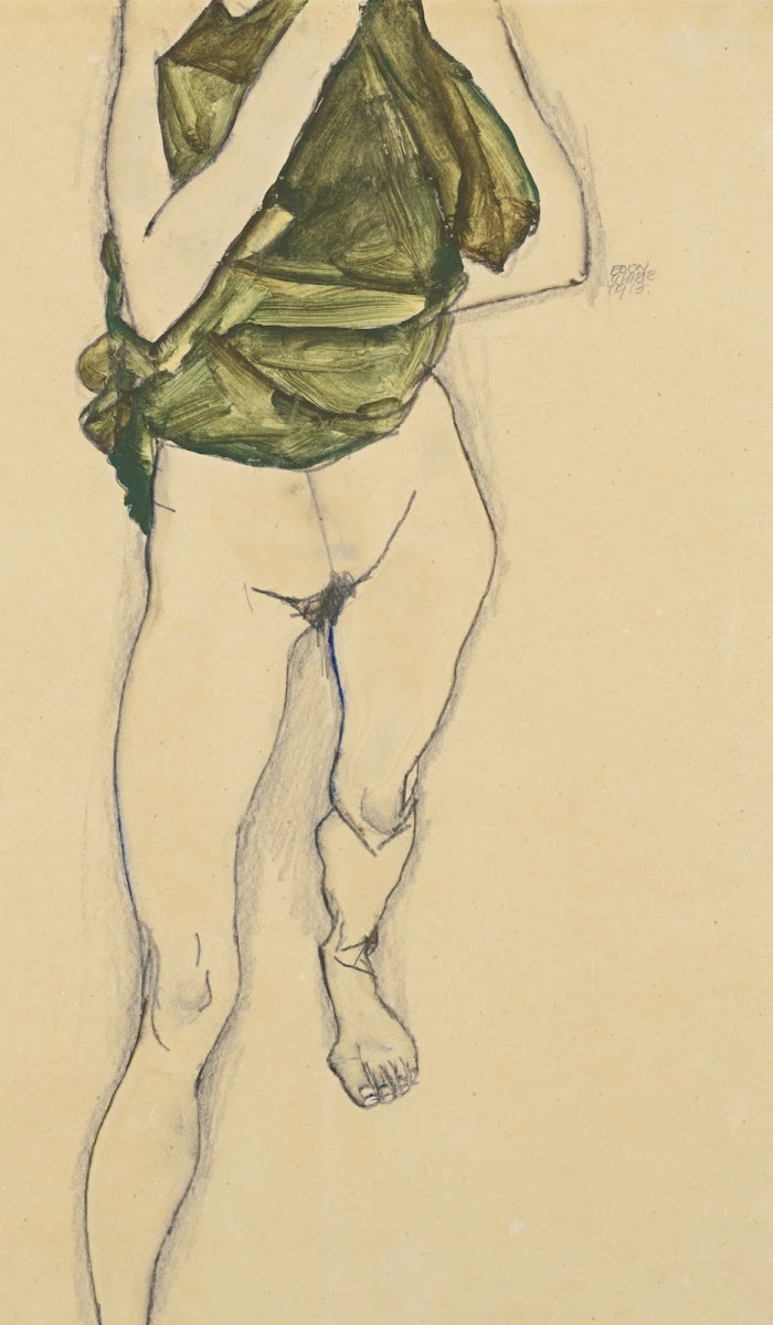 Schreitender Torso in Grünem Hemd Striding Torso in Green Blouse 1913