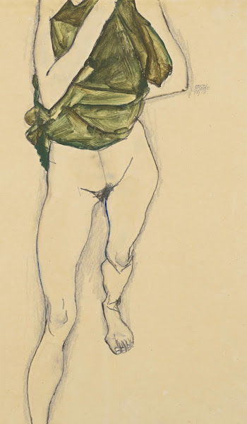 Schreitender Torso in Grünem Hemd Striding Torso in Green Blouse 1913