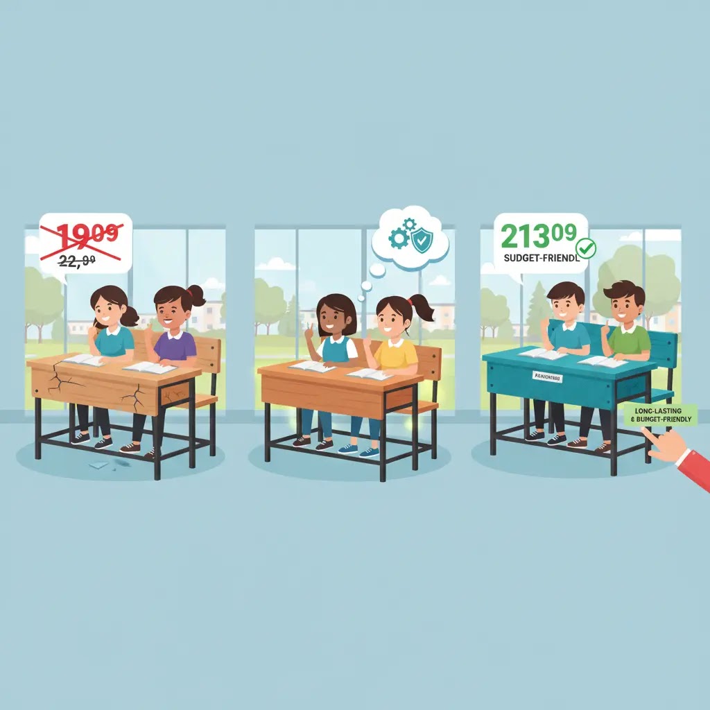 Cara memilih bangku sekolah yang awet tapi terjangkau