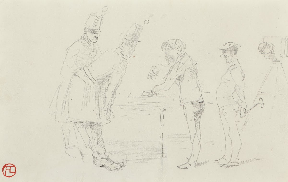 Chez le photographe Circa 1881 82