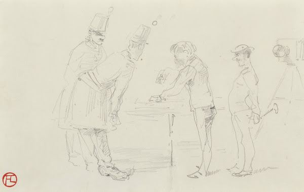 Chez le photographe Circa 1881 82