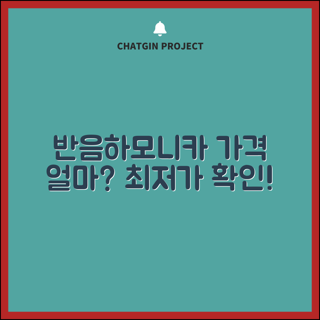 반음하모니카 가격, 얼마나 할까요?