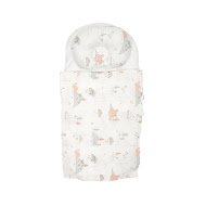 Muslin blanket and pillow for the stroller Twins Bear Forest