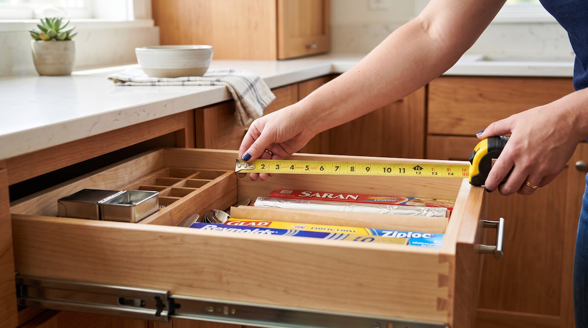 Best Wrap and Foil Organizers for Kitchen Drawers (2026) - BUYING GUIDE — MEASUREMENT
