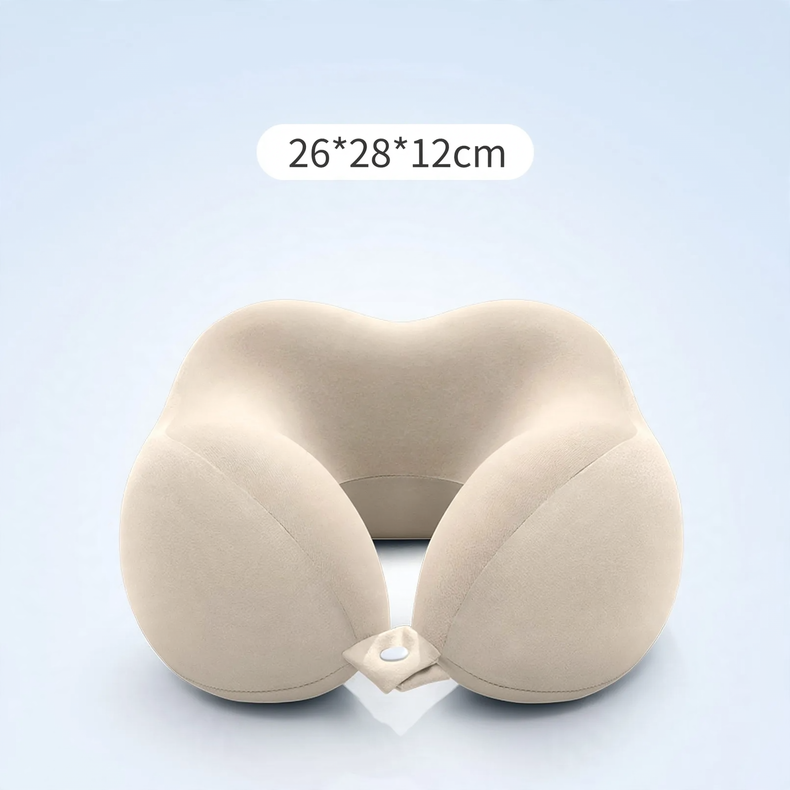 Memory Foam U-Pillow with 360° Neck Support
