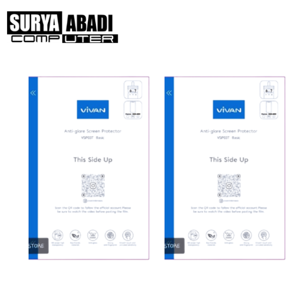 Screen Protector Vivan VSP03TBasic 2 AG