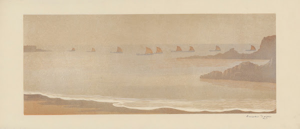 Rentrée des Sardiniers Douarnenez Finistère 1898 1899