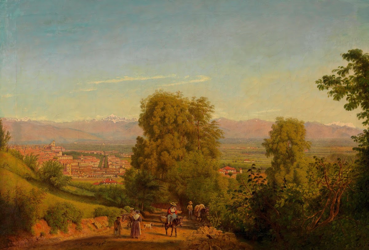 Ansicht Von Turin 1846