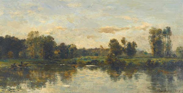 Bords Du Fleuve 1873