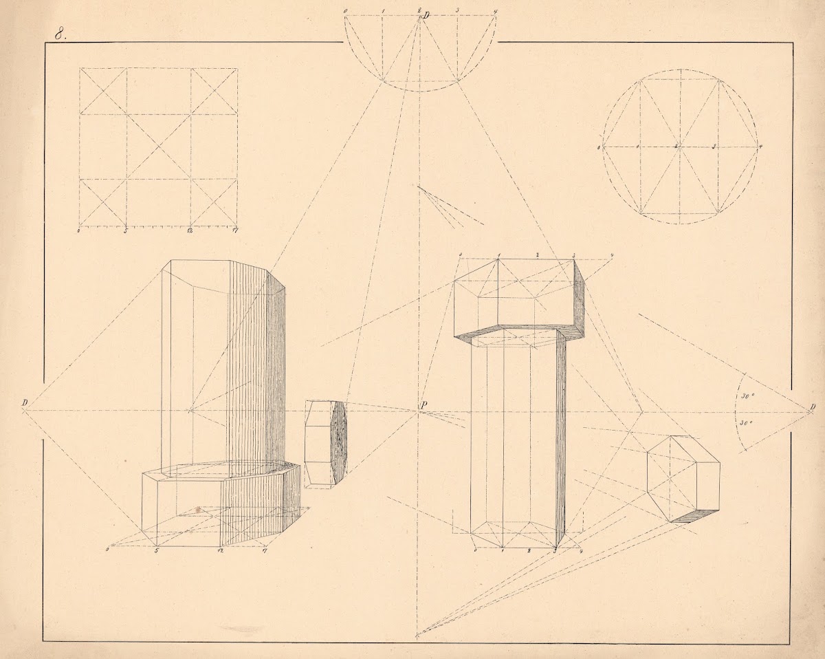 Hexagonal Support Pillars 1879