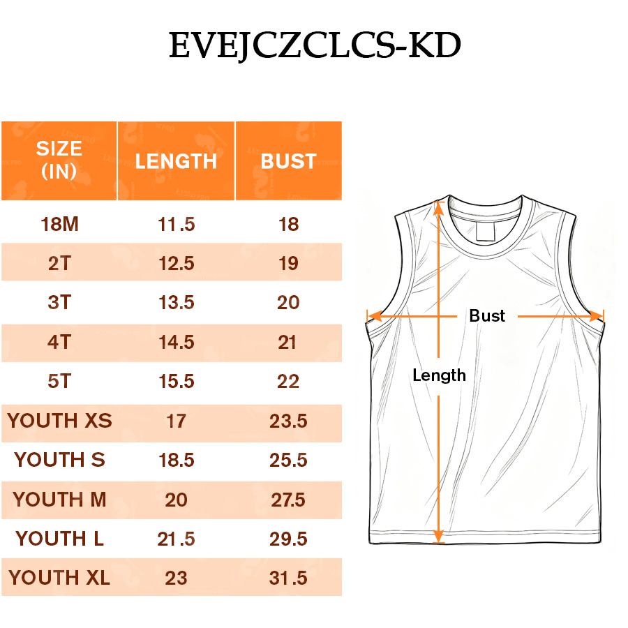 AOP NGA round neck children's vest