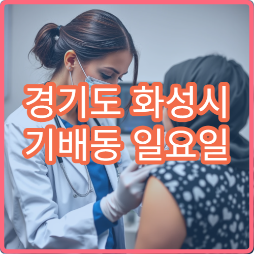 경기도 화성시 기배동 일요일 이비인후과 병원 안내 주말 이비인후과 정보