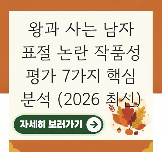 왕과 사는 남자 표절 논란 작품성 평가