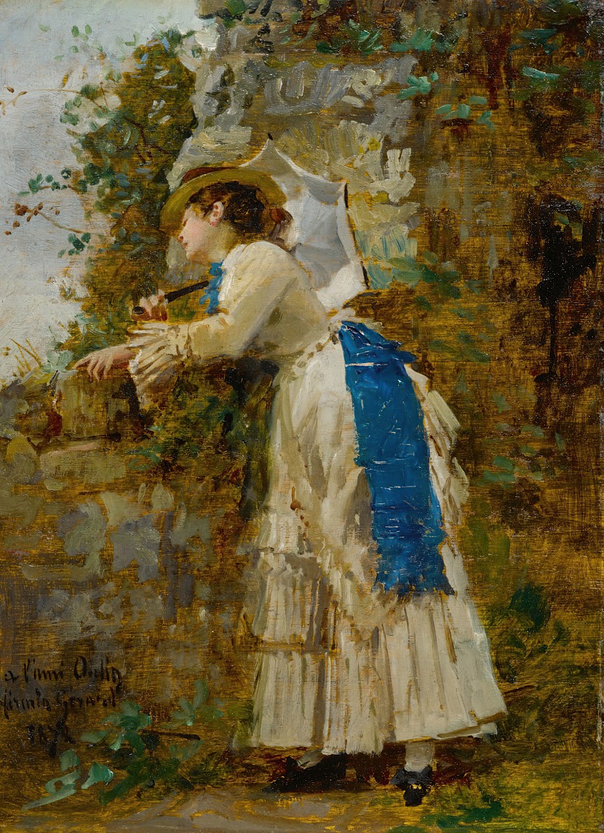 Élégante à lombrelle 1872