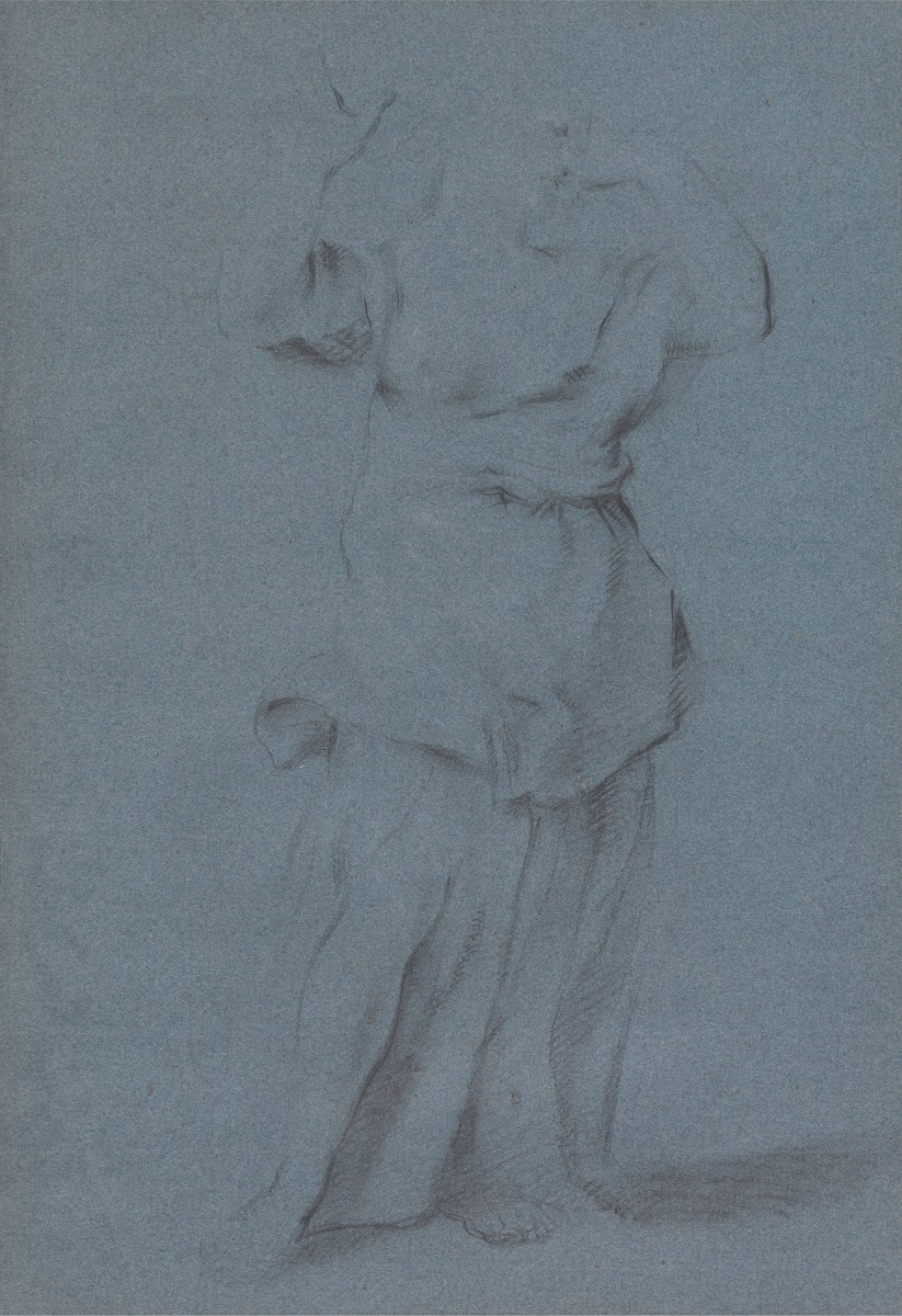 Study of a Draped Classical Torso