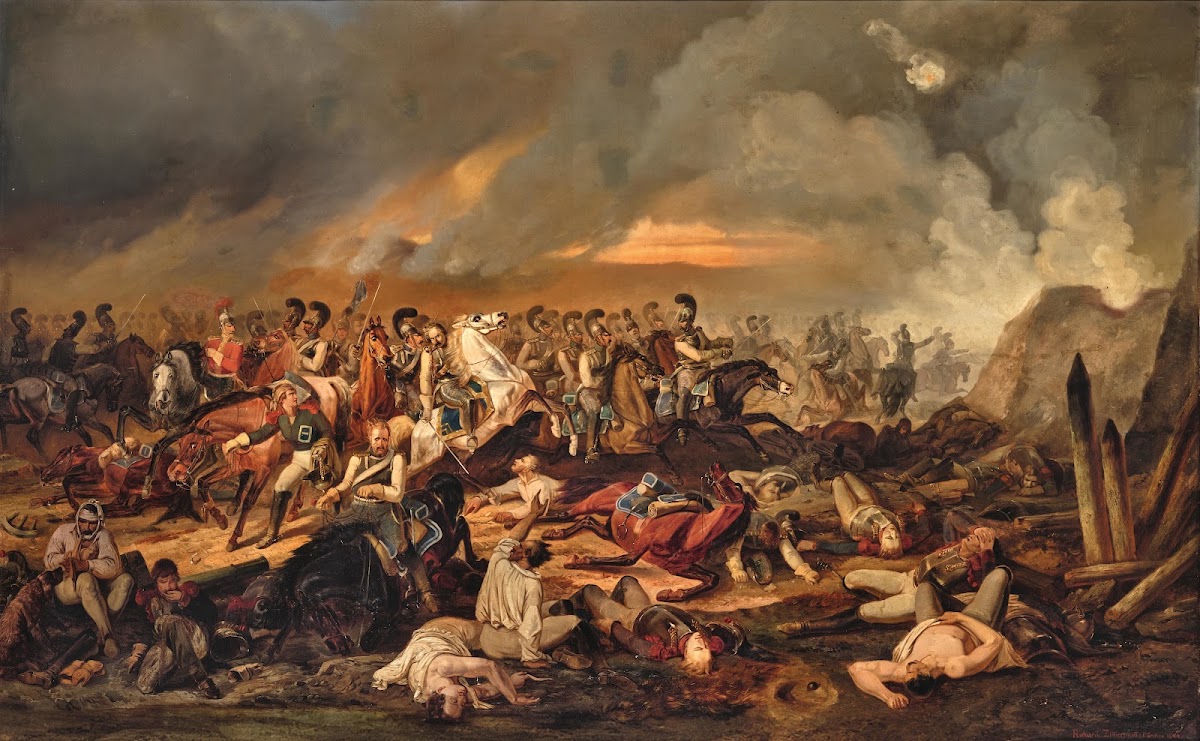 The Battle Of Borodino 1844