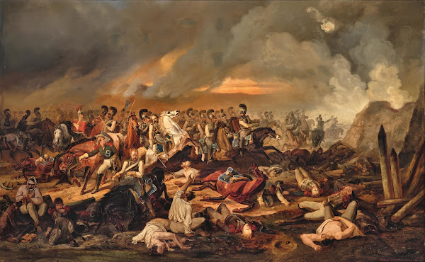 The Battle Of Borodino 1844