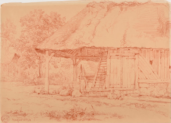 Intérieur de ferme 1854