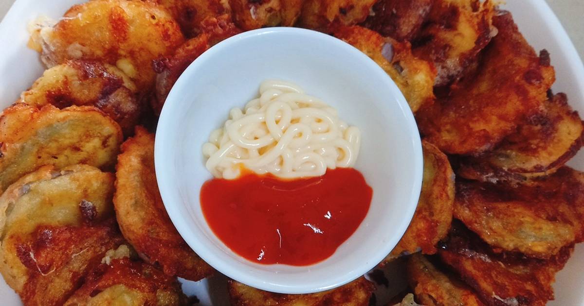 Cà tím chiên phô mai