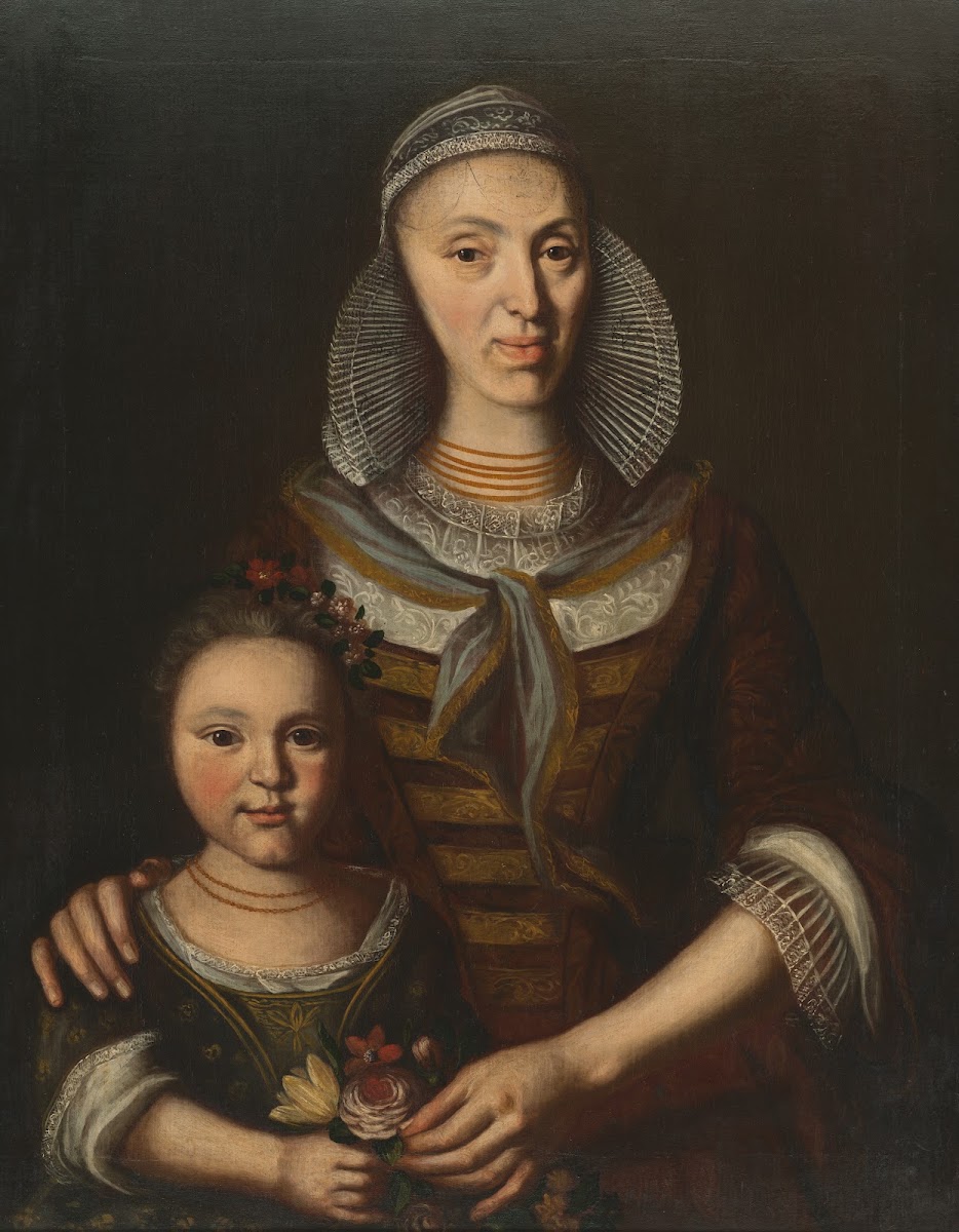 Junge Frau Und Kind 1747