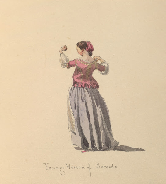 Sketches of costume Pl054 1842