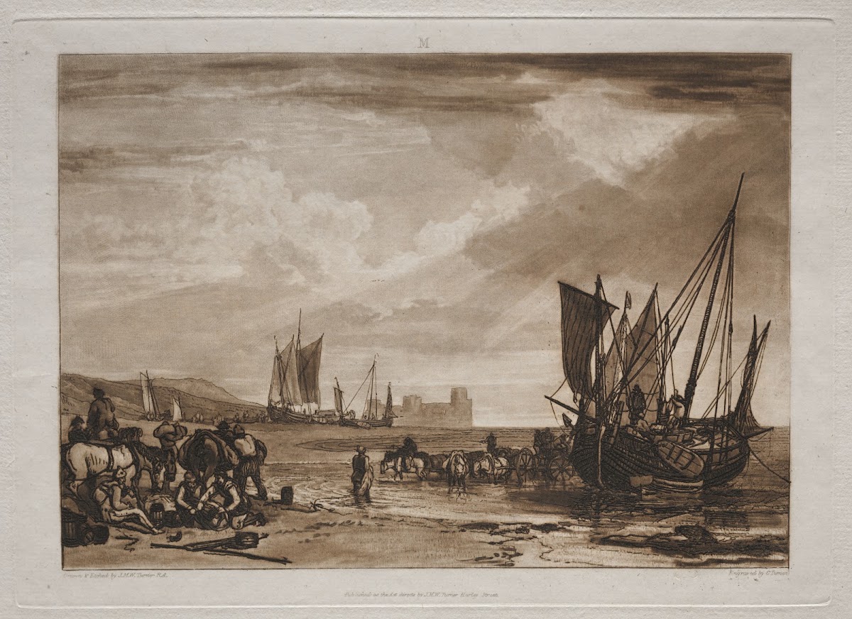 Vessels Unloading 19th century