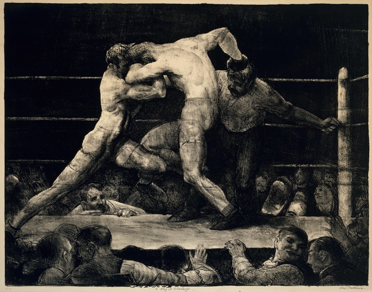 A Stag at Sharkeys 1917