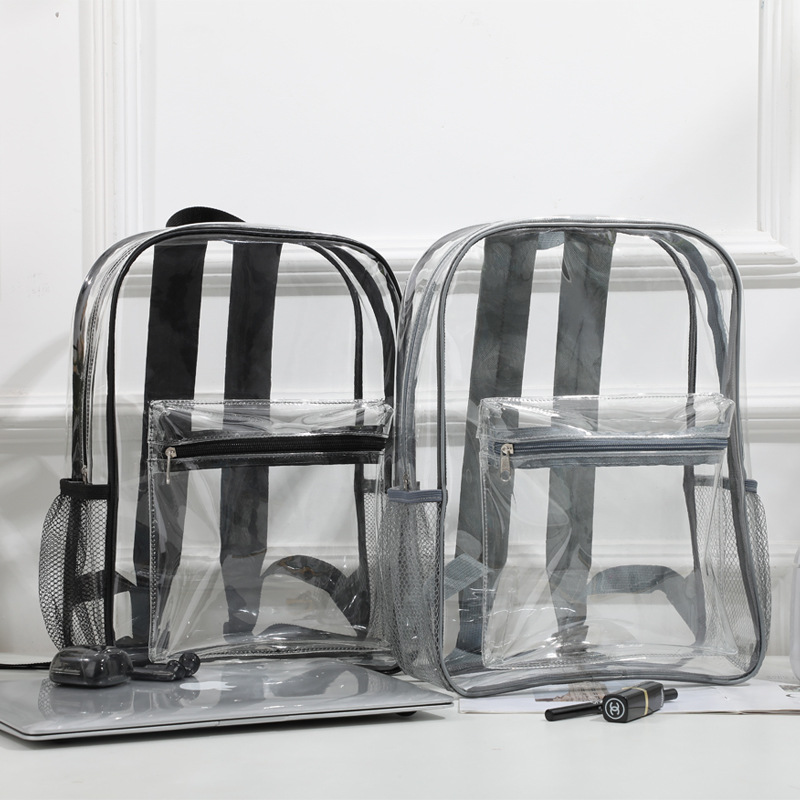 Transparent PVC Backpack, Waterproof