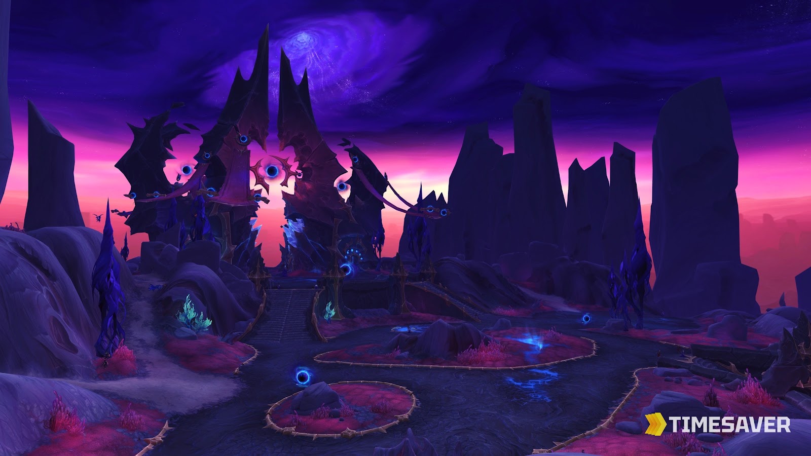 Midnight's void-themed world, where Season 1 rated play takes place
