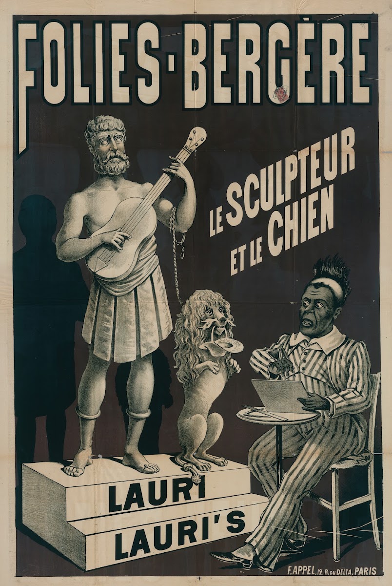 Folies Bergere Le Sculpteur Et Le Chien Lauri Lauris 1886 1888