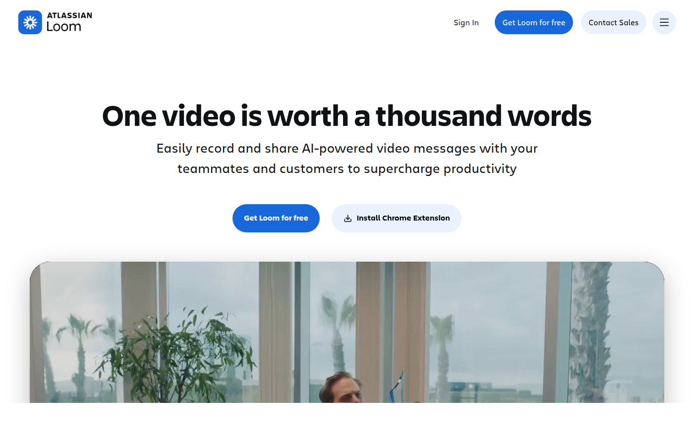 Loom 메인 페이지