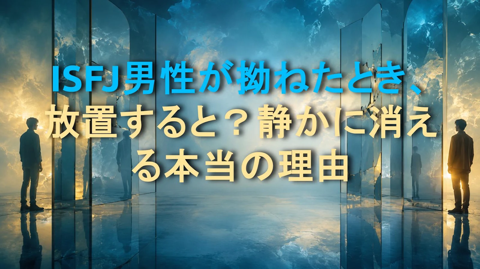 ISFJ男性が拗ねたとき、放置すると？静かに消える本当の理由